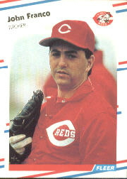 1988 Fleer Baseball Cards      234     John Franco